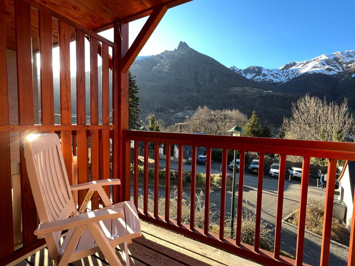 T2 Bis 40M2 5P. Vue. Balcon. Parking. Piscine Ete. Apartment Cauterets Luaran gambar